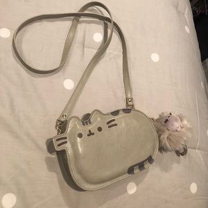 PUSHEEN handbag with bonus fluff charm 😻